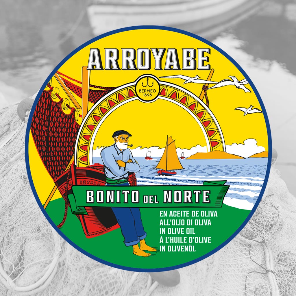 Packaging-lata nueva-Conservas Arroyabe por George y Mildred