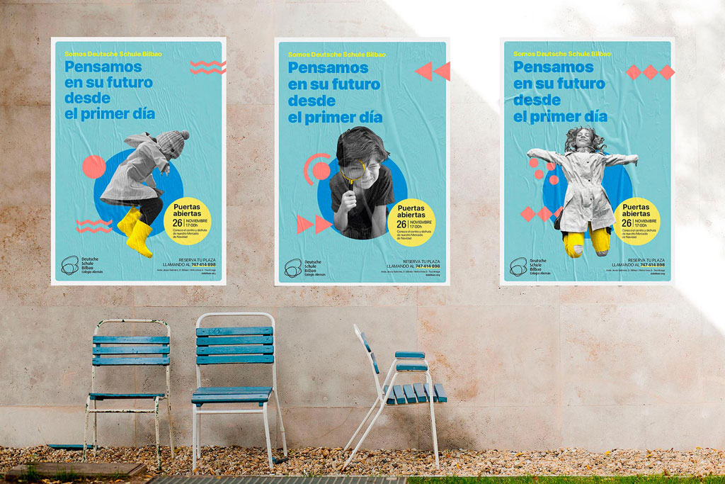 Campañas y comunicacion para el Colegio Alemán de bilbao. Soluciones de comunicación